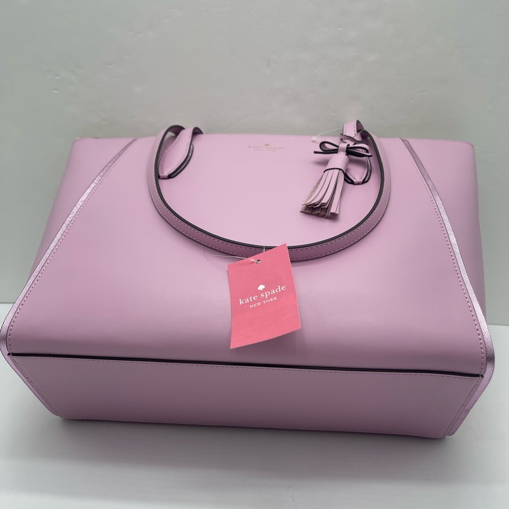 KATE SPADE KALI Quartz Pink Lg Shoulder Tote
Quartz Pink
NWT - Picture 11 of 16